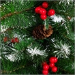 Nearly Natural 8ft Artificial Holiday Green Christmas Pine Archway w/Pinecones