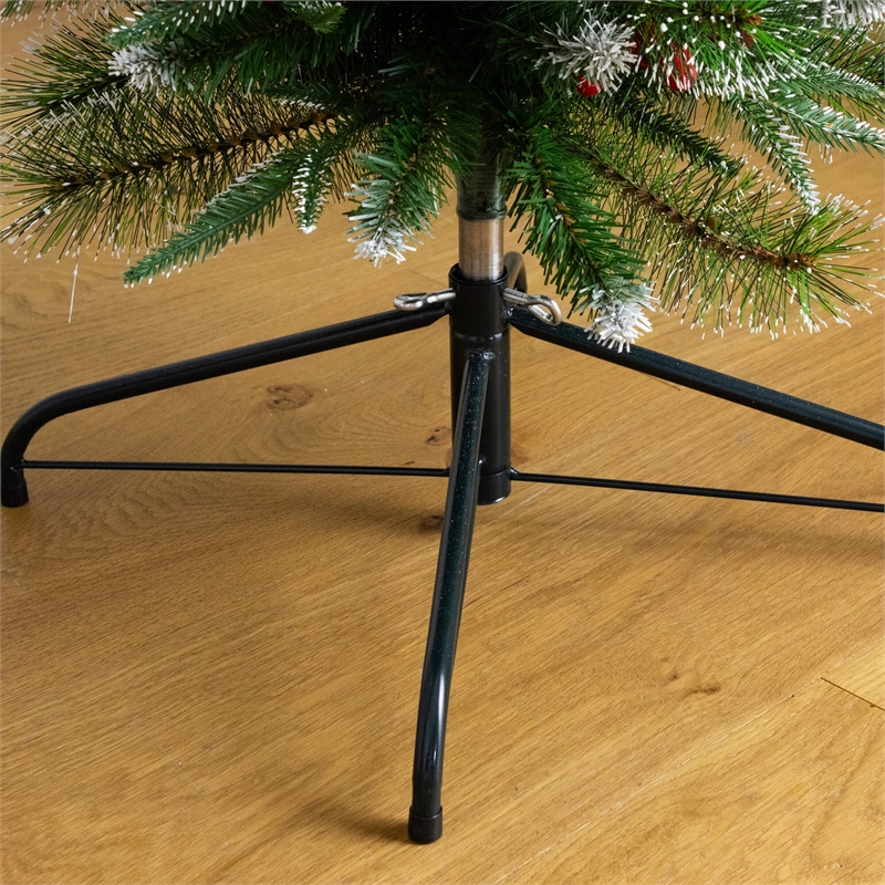 Nearly Natural 8ft Artificial Holiday Green Christmas Pine Archway w/Pinecones