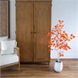 Nearly Natural 4ft Autumn Paper Birch Artificial Fall Tree in Orange