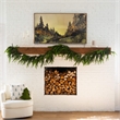 Nearly Natural 15ft Artificial Real Touch Norfolk Island Pine Garland
