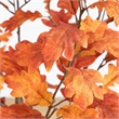 Nearly Natural 3ft Autumn Oak Artificial Fall Tree in Orange