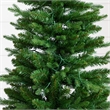 Nearly Natural 4.5ft Pre-Lit Green Christmas Tree in Planter w/ 60 Clear LED