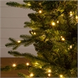 Nearly Natural 4.5ft Pre-Lit Green Christmas Tree in Planter w/ 60 Clear LED