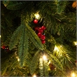 Nearly Natural 5 Piece Pre-Lit Christmas Holiday Bundle