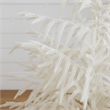 Nearly Natural 4ft Real Touch White Norfolk Island Pine Christmas Tree in White