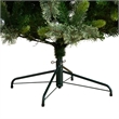 Nearly Natural 7.5ft Christmas Tree w/ 450 Warm White Clear Globe Bulbs and LED