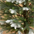 Nearly Natural 2ft 3ft 4ft Snowed Balsam Fir Christmas Tree BurlapWrappedBase