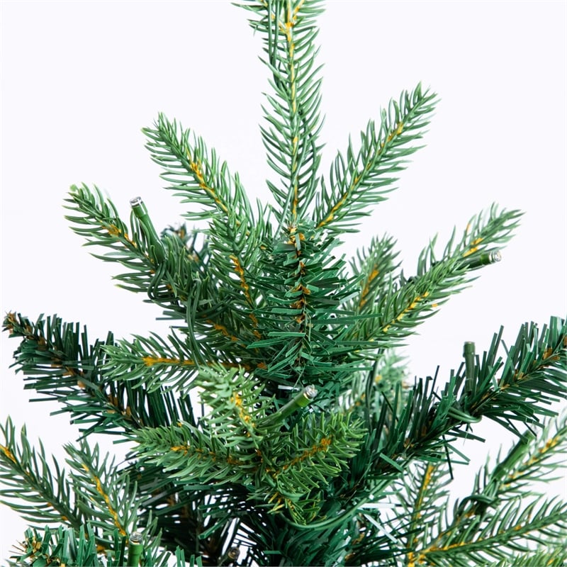 Nearly Natural 2ft Pre-Lit Classic Christmas Tree w/ 35 Warm White LED Lights