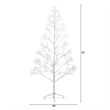 Nearly Natural 6ft Pre-Lit White Starburst Tree with 1680 Fairy Warm White LED