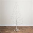 Nearly Natural 6ft Pre-Lit White Starburst Tree with 1680 Fairy Warm White LED