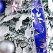 Nearly Natural 5ft Pre-Lit Pop Up Flocked Christmas Tree w/ Ornaments in Silver