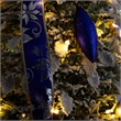Nearly Natural 5ft Pre-Lit Pop Up Flocked Christmas Tree w/ Ornaments in Silver