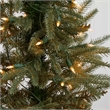 Nearly Natural 4.5ft Green Christmas Tree with Clear Lights & Decorative Planter