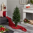Nearly Natural 4ft Green Christmas Tree with Urn & Clear Lights