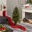 Nearly Natural 4ft Green Christmas Tree with Urn & Clear Lights