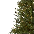 Nearly Natural 7.5ft Classic Pine & Pinecone Green Christmas Tree