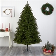 Nearly Natural 7.5ft Windermere Green Christmas Tree with Clear Lights