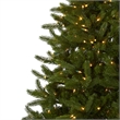 Nearly Natural 7.5ft Rembrandt Green Christmas Tree with Clear Lights