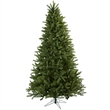 Nearly Natural 7.5ft Rembrandt Green Christmas Tree with Clear Lights