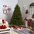 Nearly Natural 7.5ft Royal Grand Green Christmas Tree with Clear Lights
