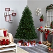 Nearly Natural 7.5ft Royal Grand Green Christmas Tree with Clear Lights