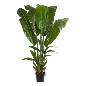 Nearly Natural Giant Travelers Palm Artificial Tree in Green