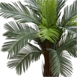 Nearly Natural 4.5ft Cycas Artificial Tree in Oval Planter UV Resistant