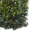 Nearly Natural 3ft x 3ft Greens & Fern Artificial Living Wall UV Resist