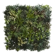 Nearly Natural 3ft x 3ft Greens & Fern Artificial Living Wall UV Resist