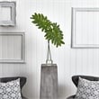 Nearly Natural Selloum Artificial Plant in Cylinder Glass in Green
