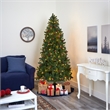 Nearly Natural 7.5ft Rocky Mountain Spruce Christmas Tree w/400 Clear LED