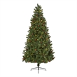 Nearly Natural 7.5ft Rocky Mountain Spruce Christmas Tree w/400 Clear LED