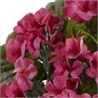 Nearly Natural Geranium Artificial Bush UV Resistant Set of 4 (Indoor/Outdoor)