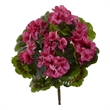 Nearly Natural Geranium Artificial Bush UV Resistant Set of 4 (Indoor/Outdoor)