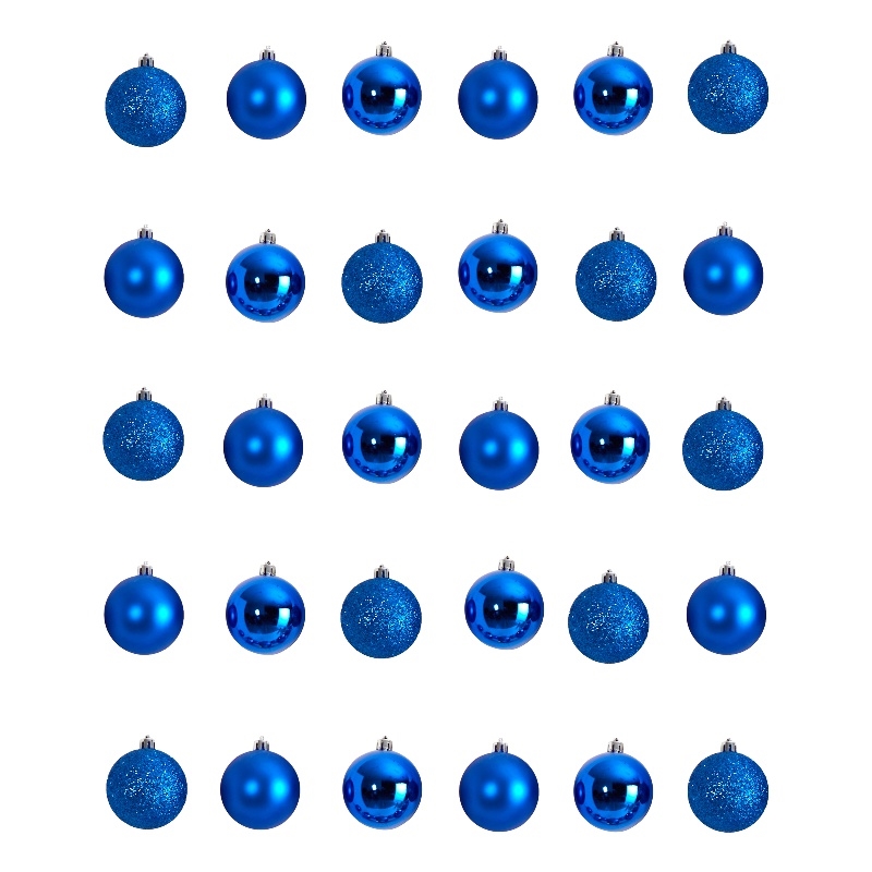 Nearly Natural Holiday Christmas 30 Count 2.5