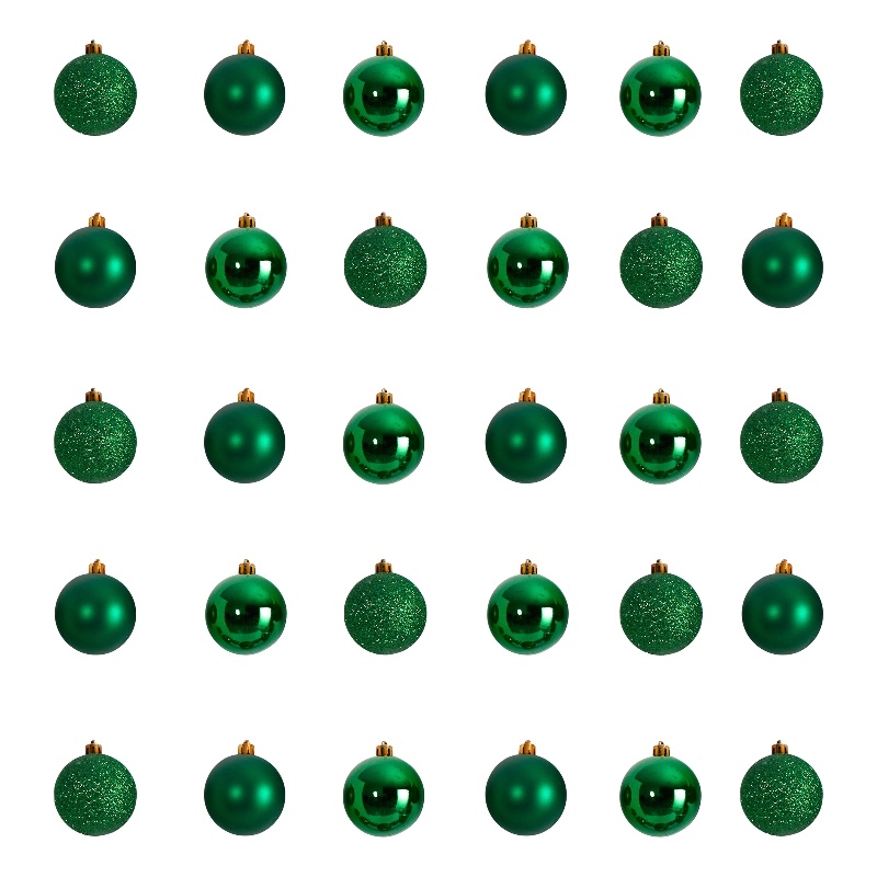 Nearly Natural Holiday Christmas 30 Count 2.5