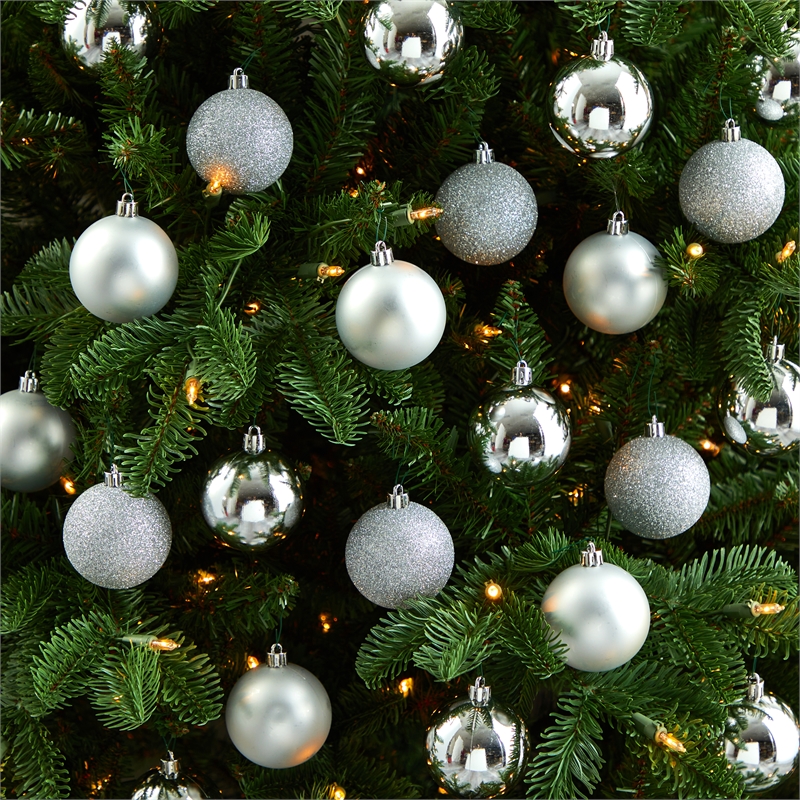 Nearly Natural Holiday Christmas 30 Count 2.5