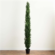 Nearly Natural 10ft UV Resistant Artificial Cedar Pine Tree (Indoor/Outdoor)