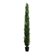 Nearly Natural 10ft UV Resistant Artificial Cedar Pine Tree (Indoor/Outdoor)