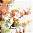 Nearly Natural 3ft Pre-Lit Autumn Eucalyptus Fall Tree w/ Pinecones Berries