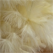 Nearly Natural 4ft Artificial Off White Pampas Grass Christmas Tree in White