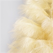 Nearly Natural 4ft Artificial Off White Pampas Grass Christmas Tree in White