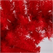 Nearly Natural 5ft Pre-Lit Holiday Red Santa's Hat Christmas Tree with 300 LED