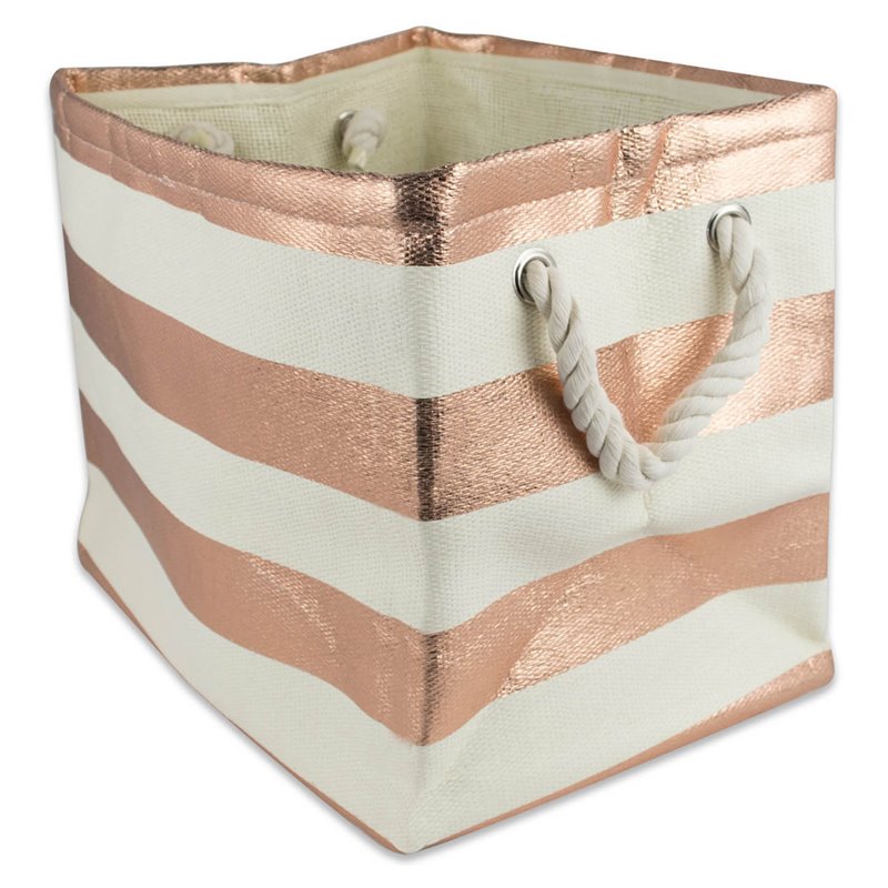 Rectangular Storage Basket Stripes