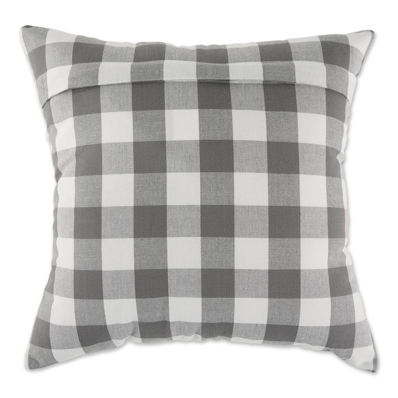 DII Asst Black Farmhouse Cotton Pillow Cover 18x18 inch 4 Piece