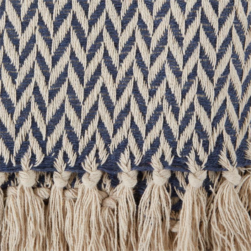 Nautical cotton online throw