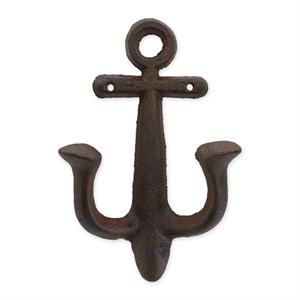anchor wall hook bronze cast iron stylish home decor 5.5x3.5x8.5