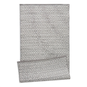 gray diamond reversible outdoor rug 3x6-ft