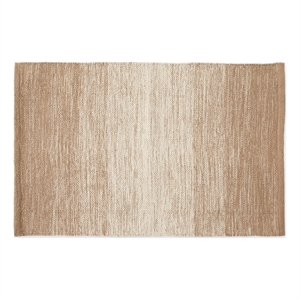 2x3-ft ombre stripe rug - stone
