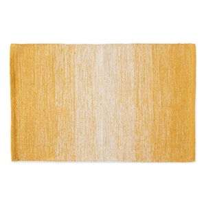 2x3-ft ombre stripe rug - honey gold